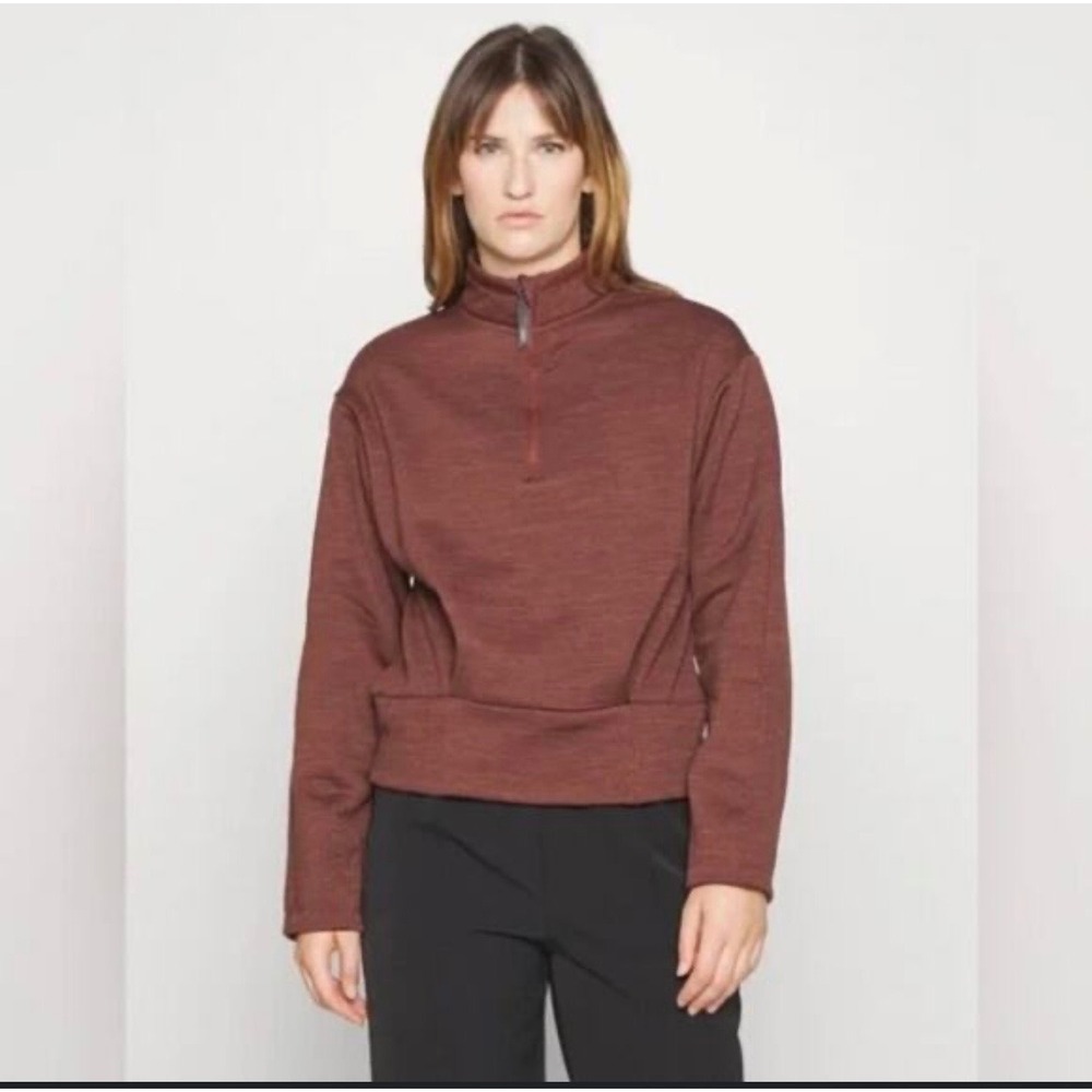 Athleta altitude 1/4 Zip Fleece Pullover Sweatshirt Women Size‎ S